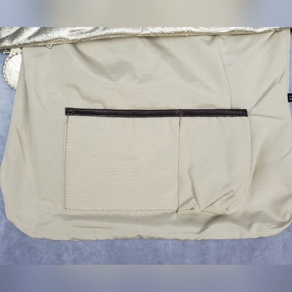 Antonio Melani Gold Metallic Textured‎ Clutch #6 - Picture 9 of 14